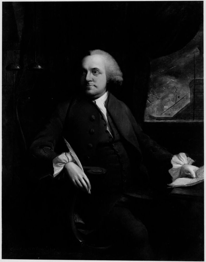 Portrait of Benjamin Franklin, oil on canvas by George Dunlop Leslie