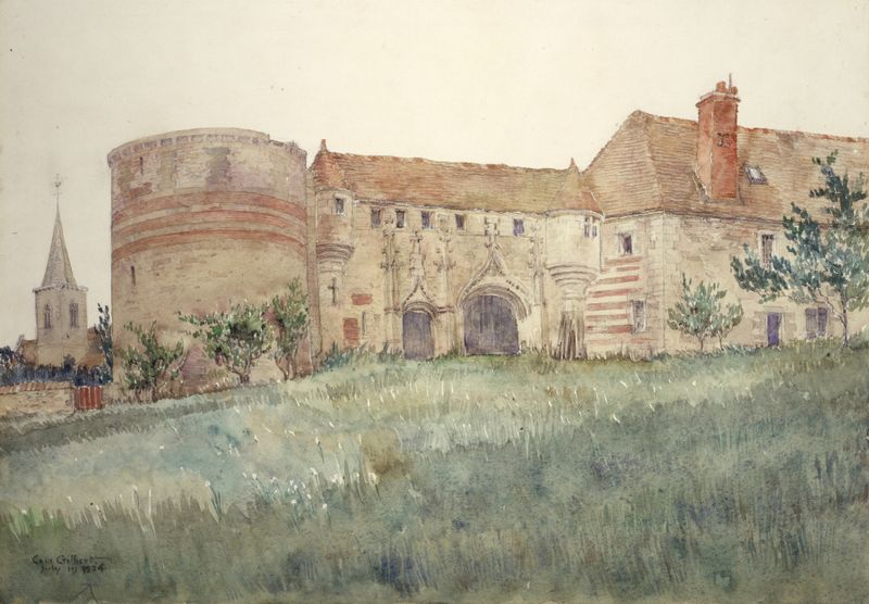 Chateau de l’Houblouniere de Cass Gilbert, modernismo, paisagem
