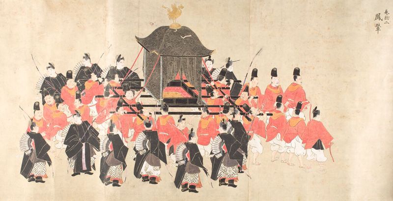 Preliminary Study of Vehicles and Palanquins by Matsudaira Sadanobu, paper medium