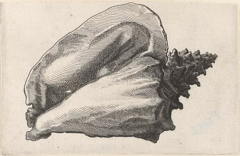 Grabado de un caracol por Wenceslaus Hollar