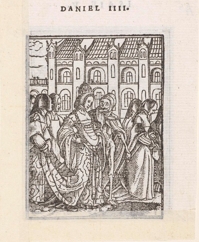 Retrato de una emperatriz en papel de Hans Holbein, explorando luz y sombra