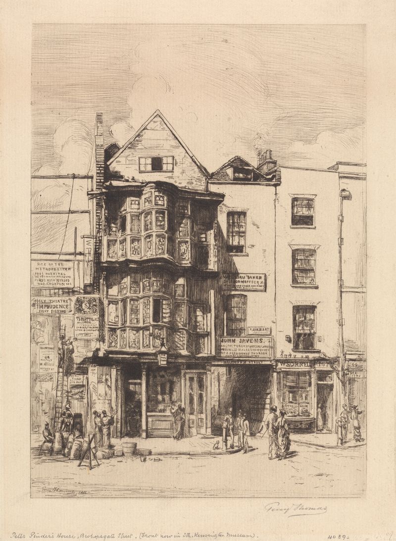 Architecture of Peter Pinder’s House, Victorian style by Percy Thomas