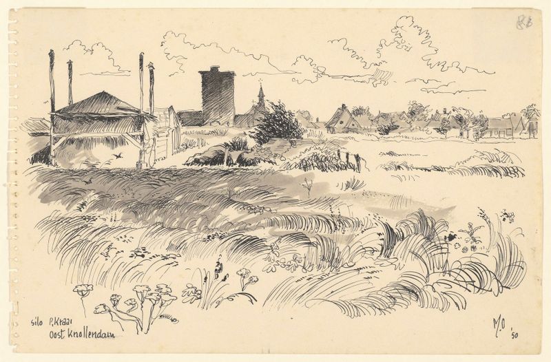 Silo P.Kraai Oost Knollendam de Maarten Oortwijn, modernismo, arquitetura