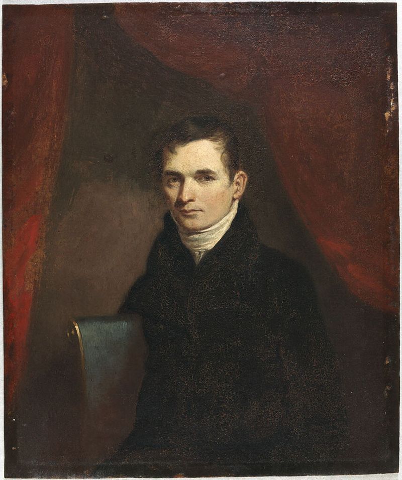 Portrait of Nathan Parker, oil painting by Samuel Finley Breese Morse
