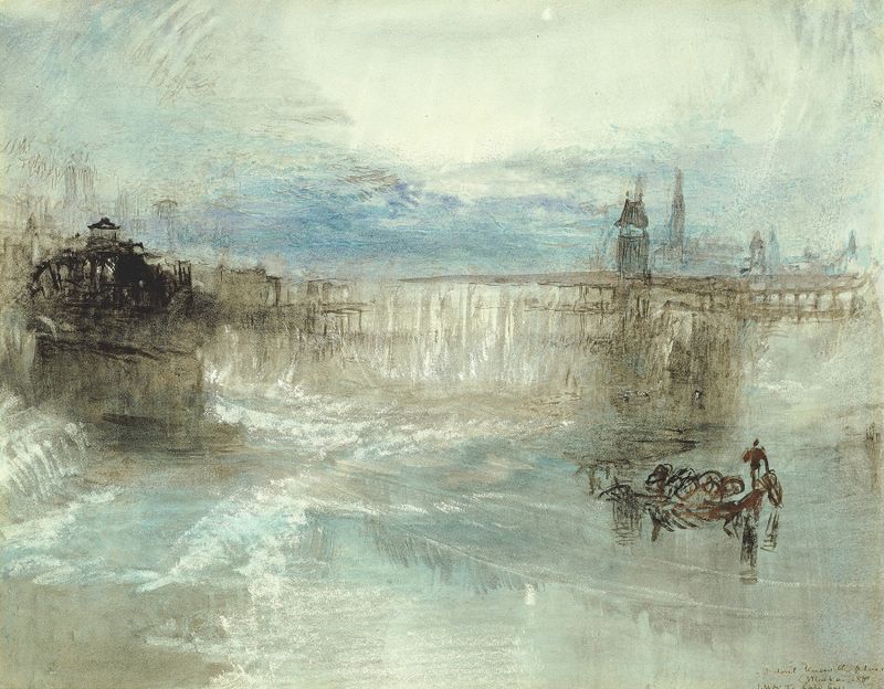 Vista de Lucerna de Joseph Mallord William Turner, óleo