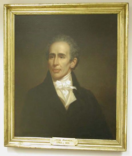 Retrato de John Warren, óleo sobre tela por artista não identificado