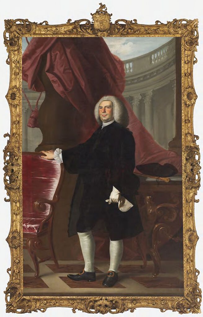 Retrato de Thomas Hancock, óleo sobre tela de John Singleton Copley