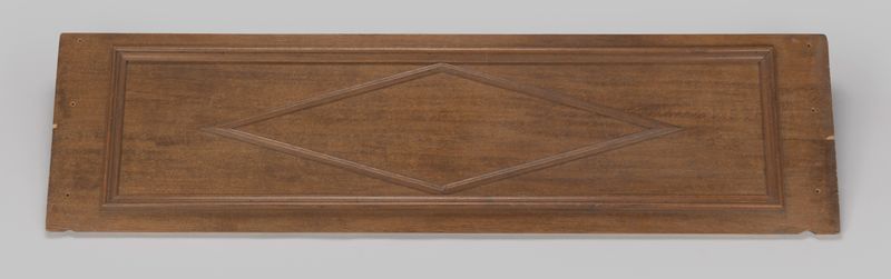 Fragmento de un dosel de madera de Unknown Artist