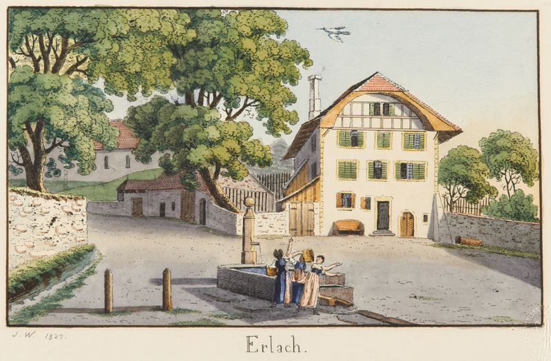 Erlach de Jakob Samuel Weibel, obra figurativa que captura emoción y luz
