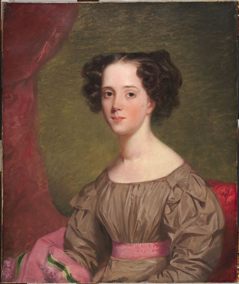 Portrait of Margaret Morton Quincy Greene, oil on canvas by Chester Harding