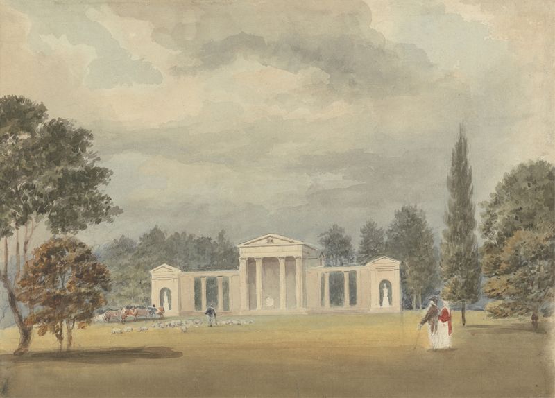 Victorian architecture of a parish church by Samuel Davis