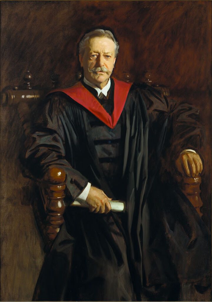 Retrato de Abbott Lawrence Lowell, óleo sobre tela de John Singer Sargent