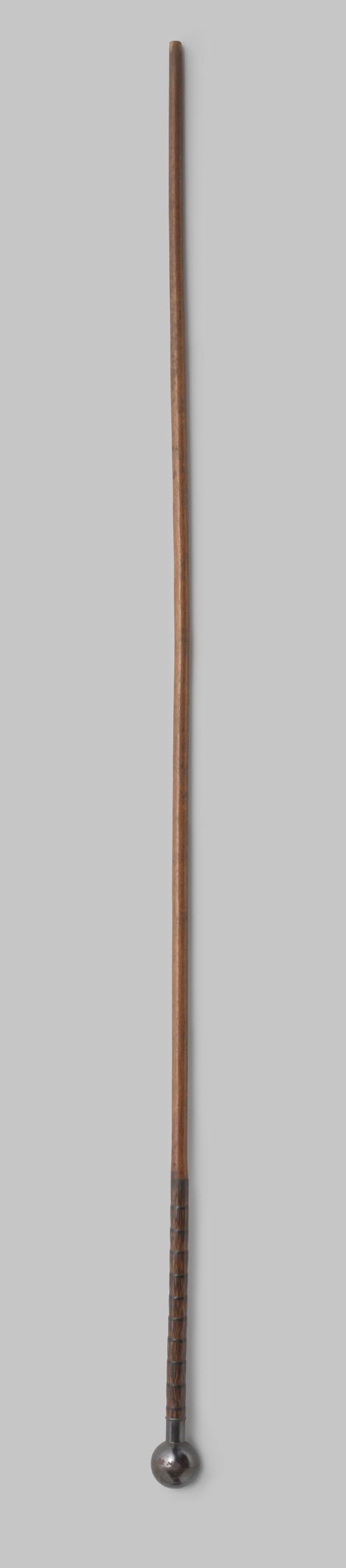 Mango de paraguas decorativo hecho de madera de haya y palma de coco por Gustav Schnitzler