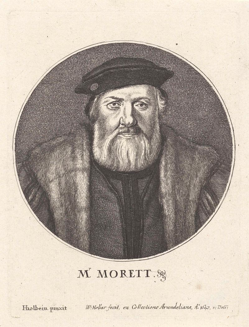 Retrato de Charles de Solier, grabado de Wenceslaus Hollar