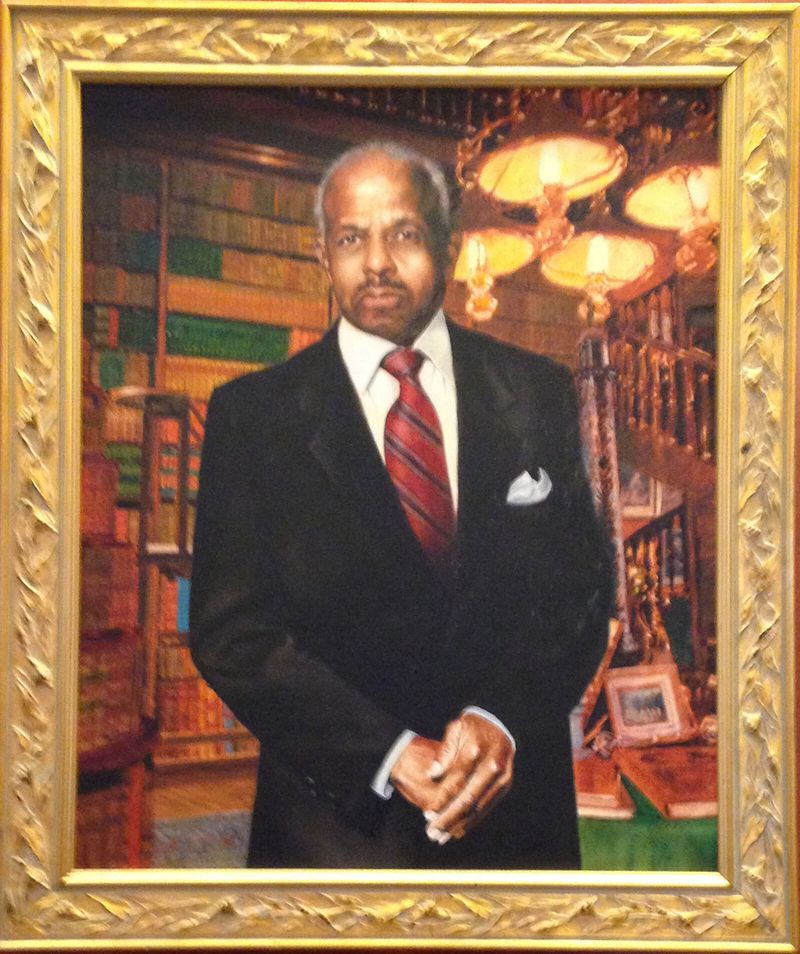 Retrato de H. Naylor Fitzhugh, pintado por Charles Lilly en 1994.