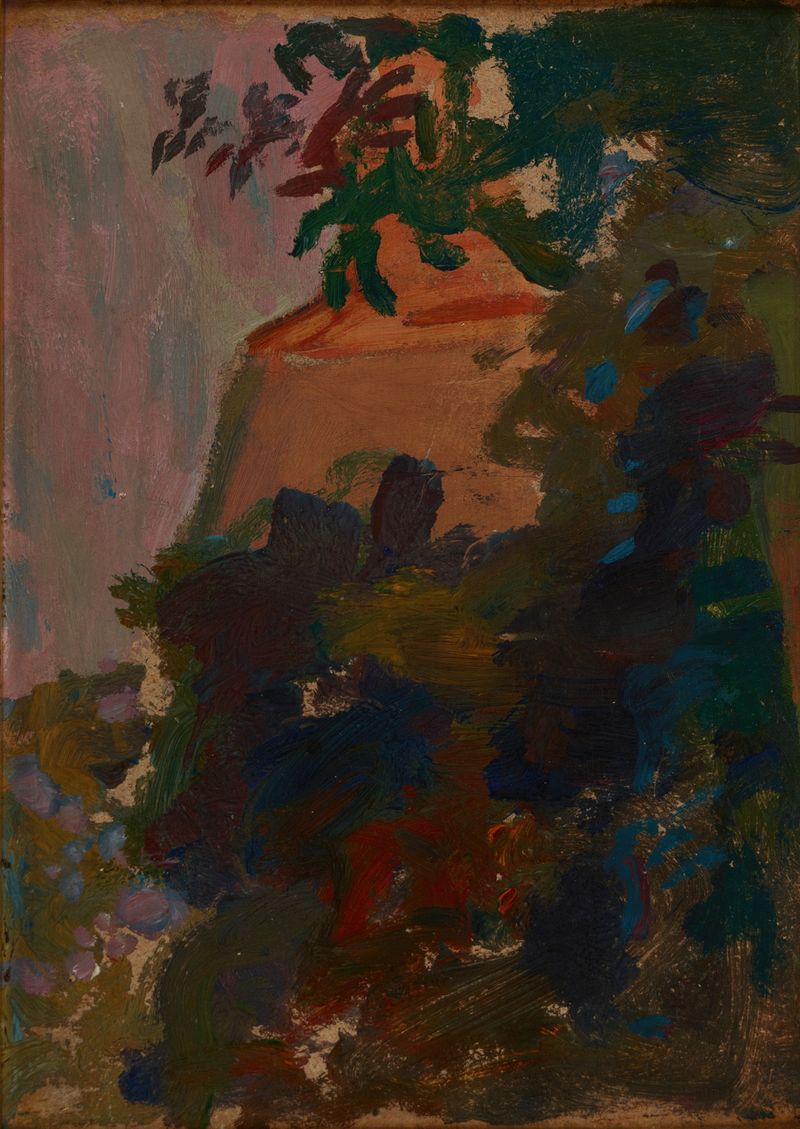 Paisagem pós-impressionista de Jan Stanisławski, exibindo cores vibrantes e natureza.