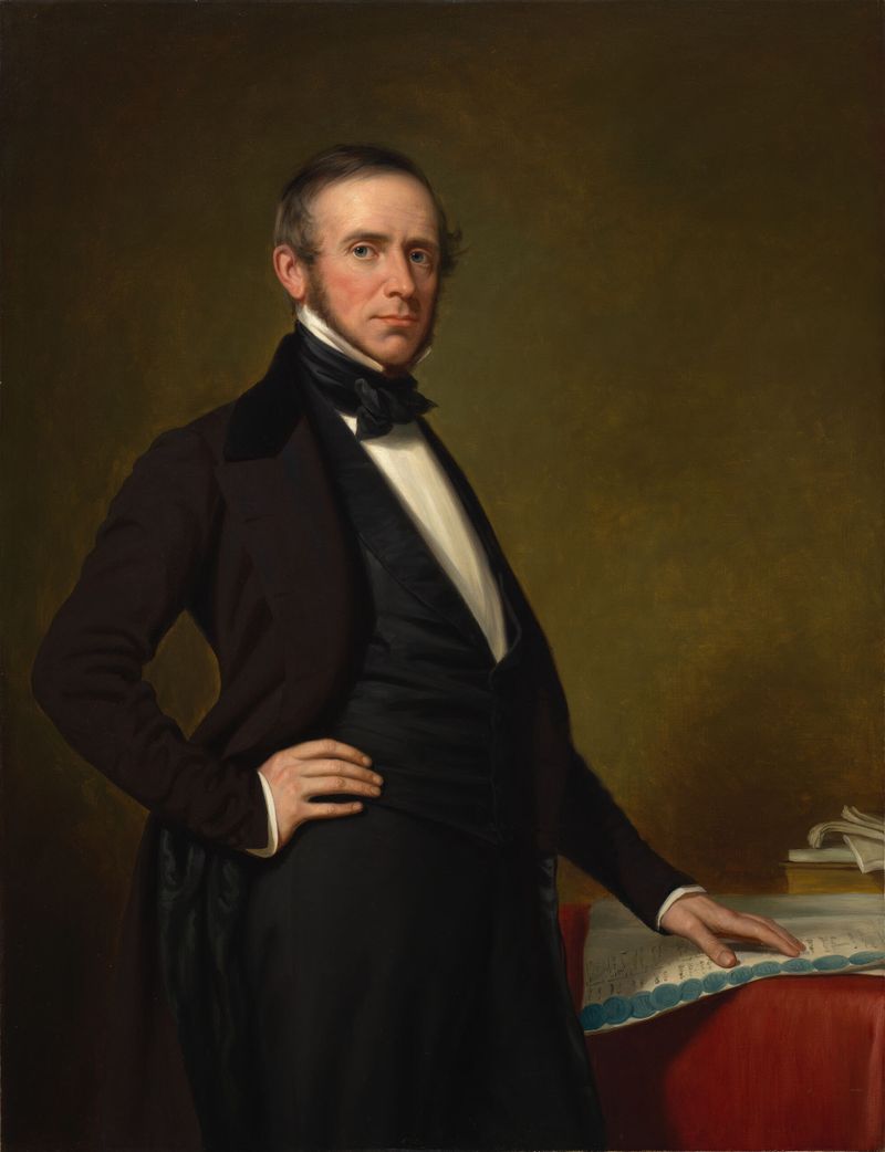 Portrait of John Amory Lowell, oil on canvas by George Peter Alexander Healy