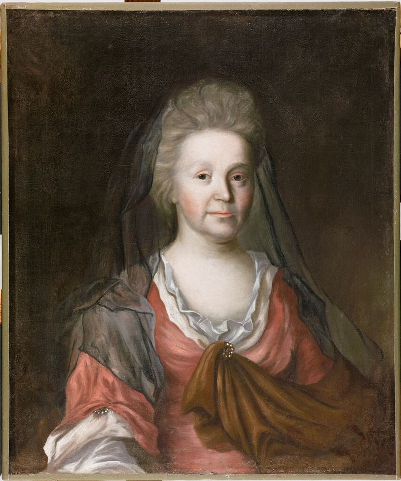 Retrato de Rebecca Tyng Dudley, óleo sobre lienzo, artista no identificado