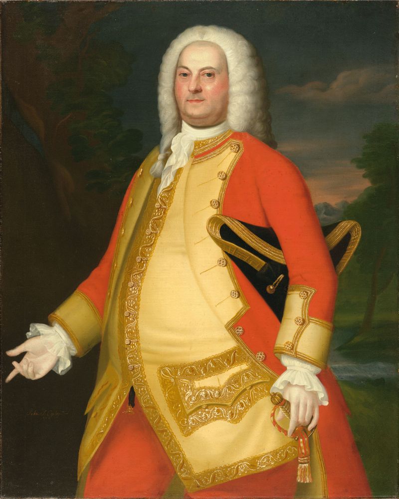 Portrait of William Brattle, oil on canvas by John Singleton Copley