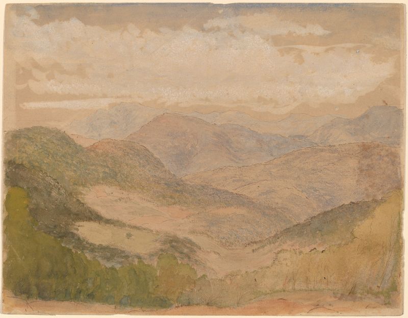 Landscape of Blue Ridge Mountains by Stanford White, c. 1898