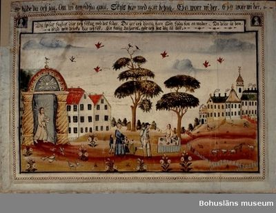 Obra de arte paisagística de Ivares Anders, estilo arte popular