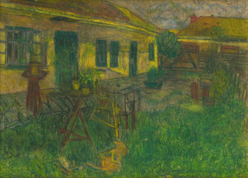 Post-Impressionism architecture by Konštantín Kövári-Kačmarik