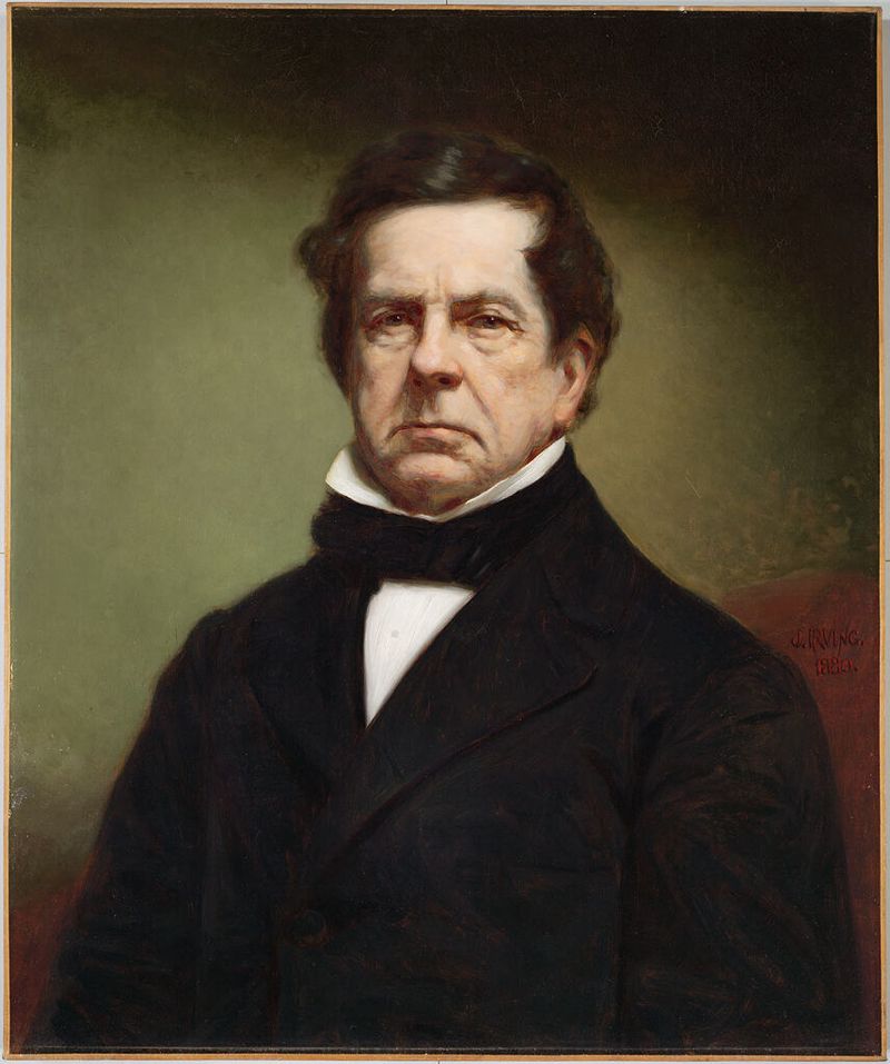 Retrato de Thomas Charles Winthrop por John Irving, óleo sobre lienzo