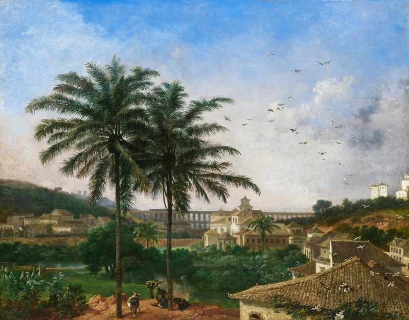 The Aqueduct at Rio de Janeiro, oil on canvas by Nicolas-Antoine Taunay