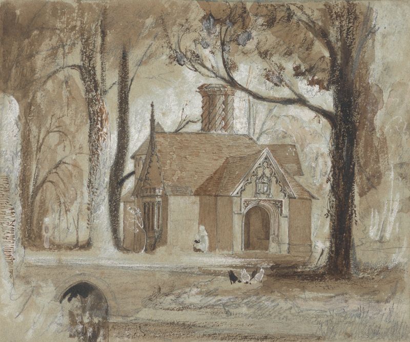 Fulham Palace, Porter’s Lodge by John Gendall, medium unknown