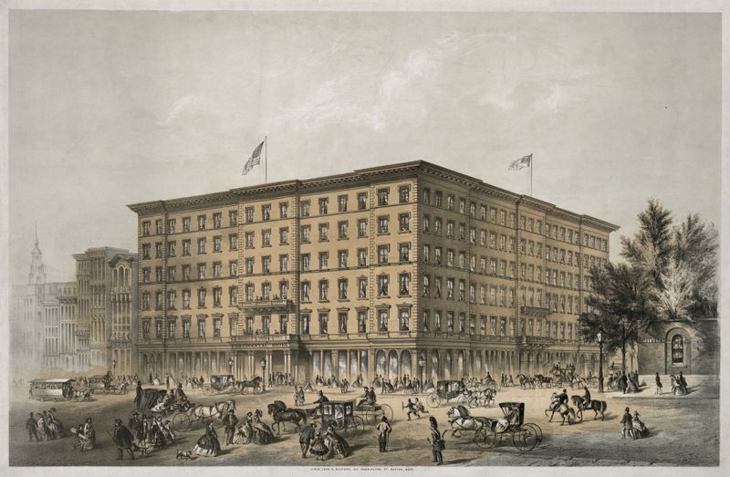 Continental Hotel at Chestnut & Ninth street Philadelphia, by John H. Bufford's & Sons, unknown medium