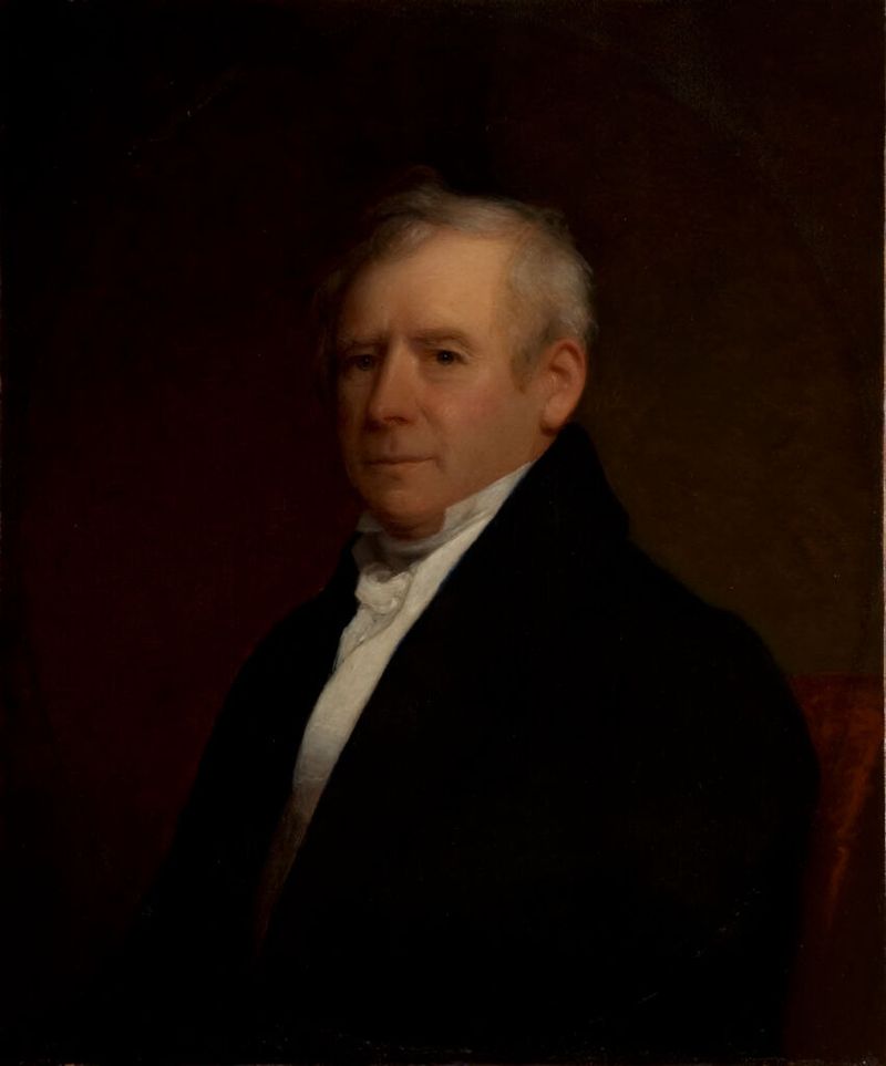 Retrato de Mr. Johnston, óleo sobre lienzo de un artista no identificado
