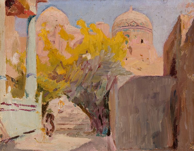 Arquitectura de Bukhara, luz y patrones, de Jan Ciągliński, Orientalismo