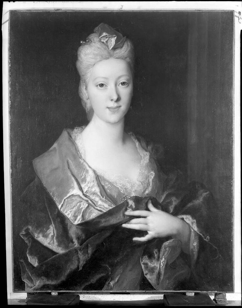 Portrait of a woman in soft light by Nicolas de Largillière, oil on canvas