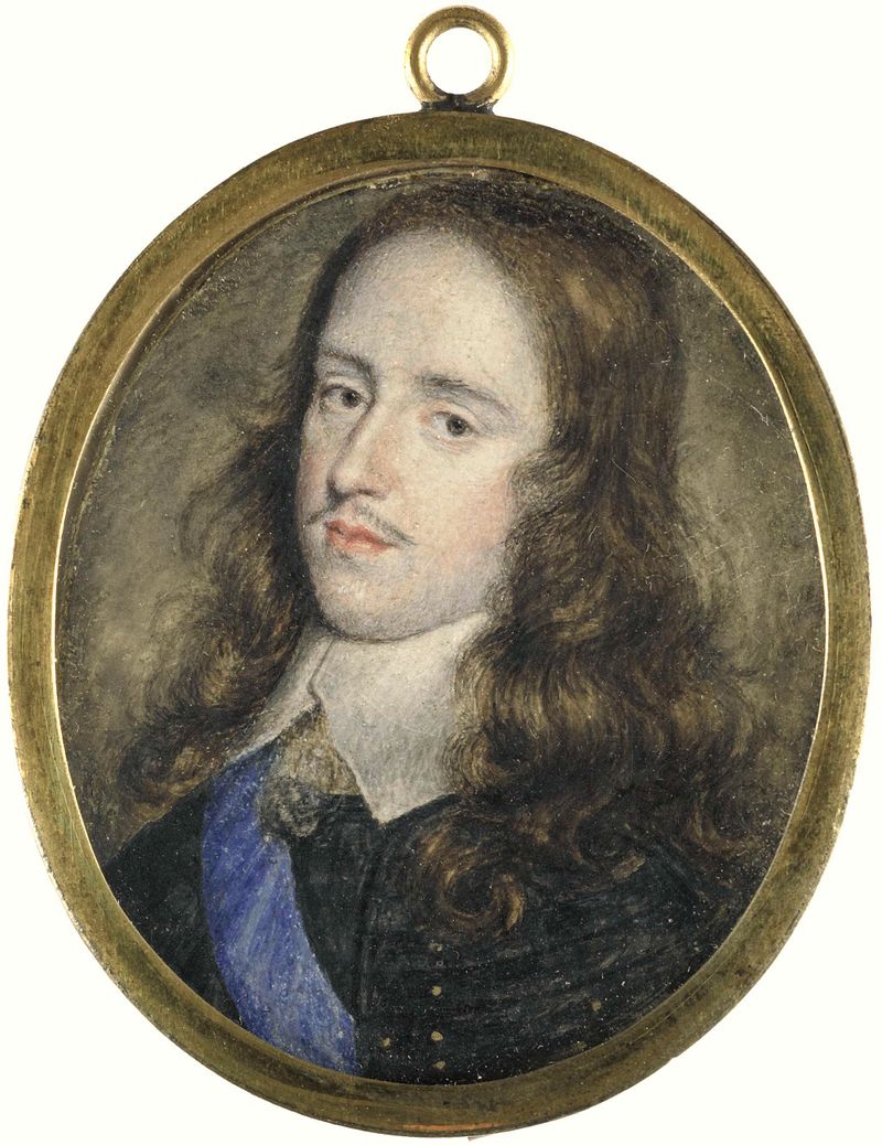 Retrato de Willem II, príncipe de Orange, pintura a óleo de artista desconhecido