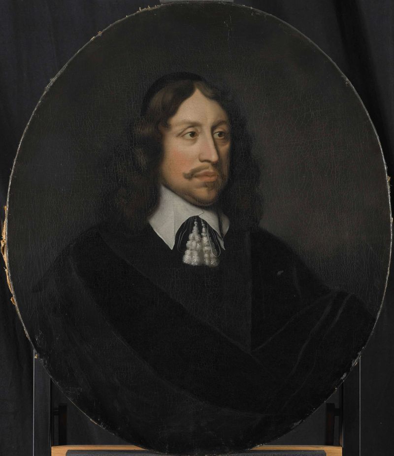Portrait of Johan de Vries, oil painting by Pieter van der Werff