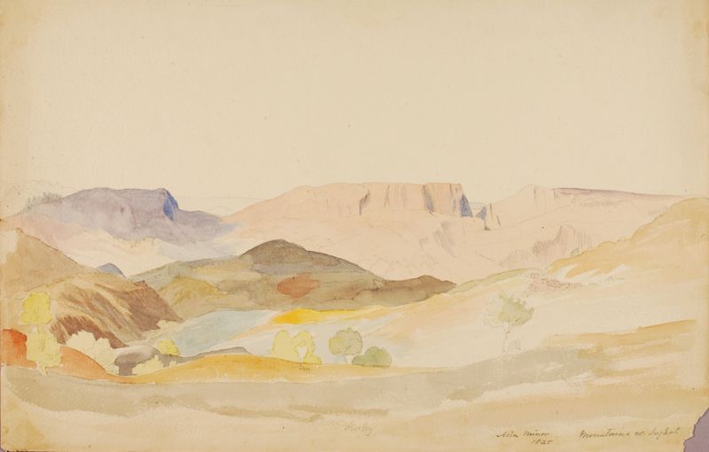 Landscape of Asia Minor by Miner Kilbourne Kellogg, oil painting