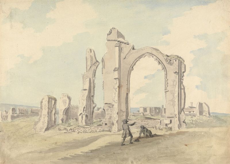 St. Mary’s Priory, Thetford by Capt. Francis Grose, medium unknown