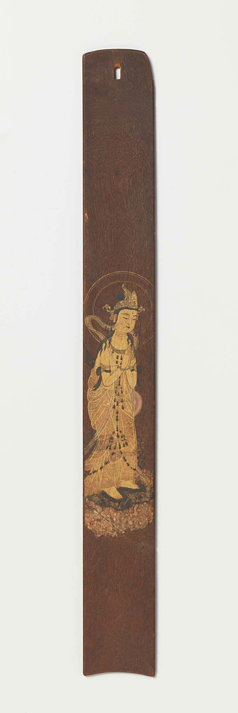 Ukiyo-e wood painting by Sesshu depicting a serene landscape with soft hues