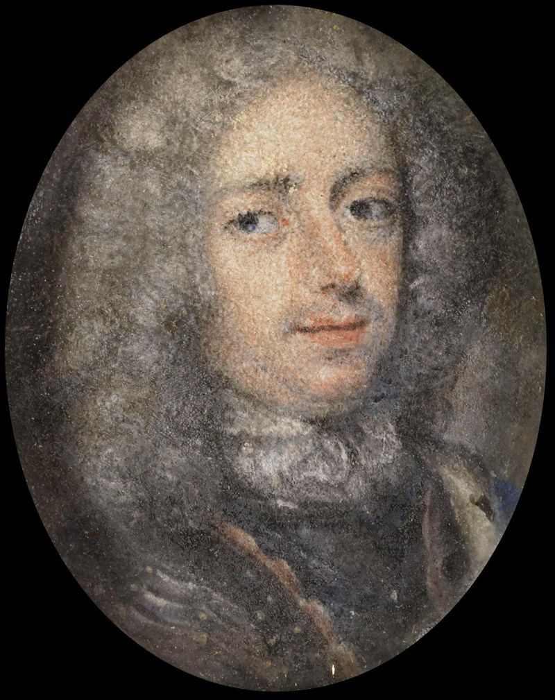 Retrato de Johan Willem Friso, óleo sobre tela de artista desconhecido