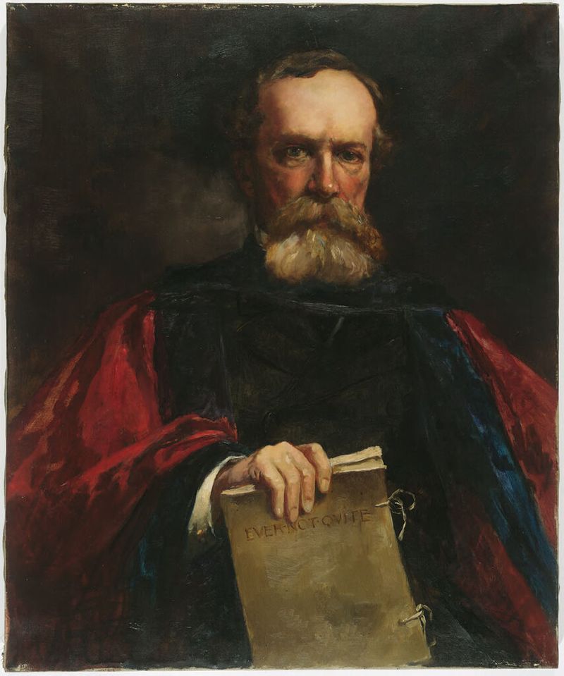Portrait of William James, oil on canvas by Sarah Wyman Whitman