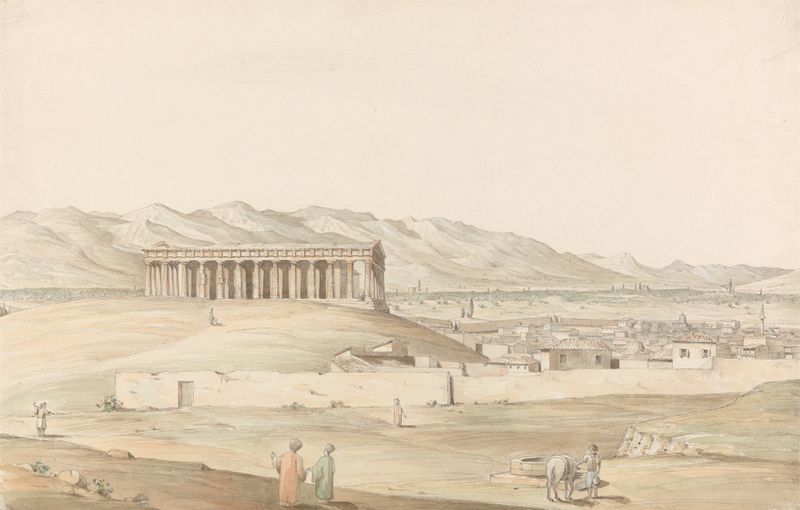 Temple of Theseus, architecture by John Foster, 1811