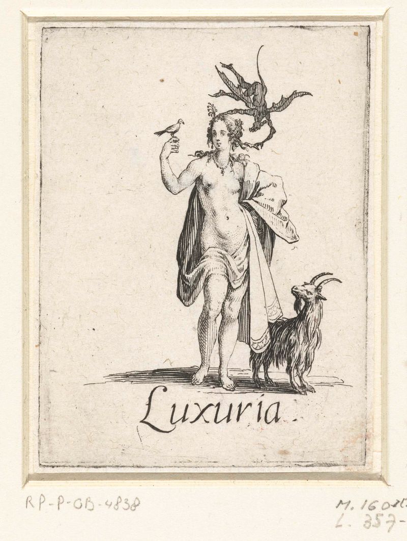 Grabado de Jacques Callot que representa figuras entrelazadas en una danza de sombras y luz