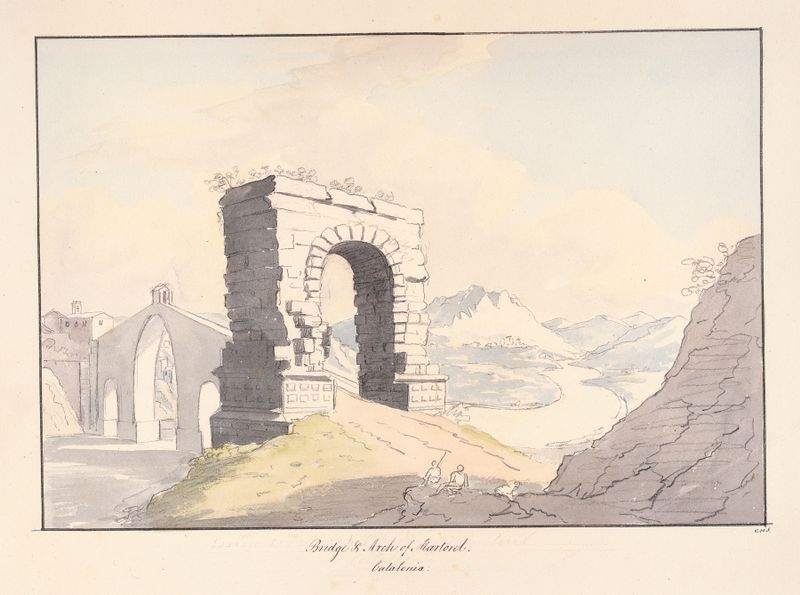 Ponte e Arco de Martorel, arquitetura de Charles Hamilton Smith