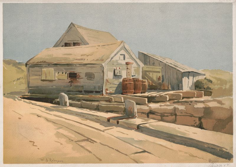 Watercolour by Will S. Robinson depicting abstract hues and nature.