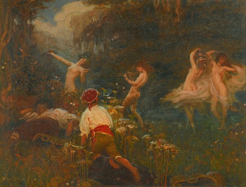 First Sketch For The Vintage Morn de Herbert James Draper, medio desconocido