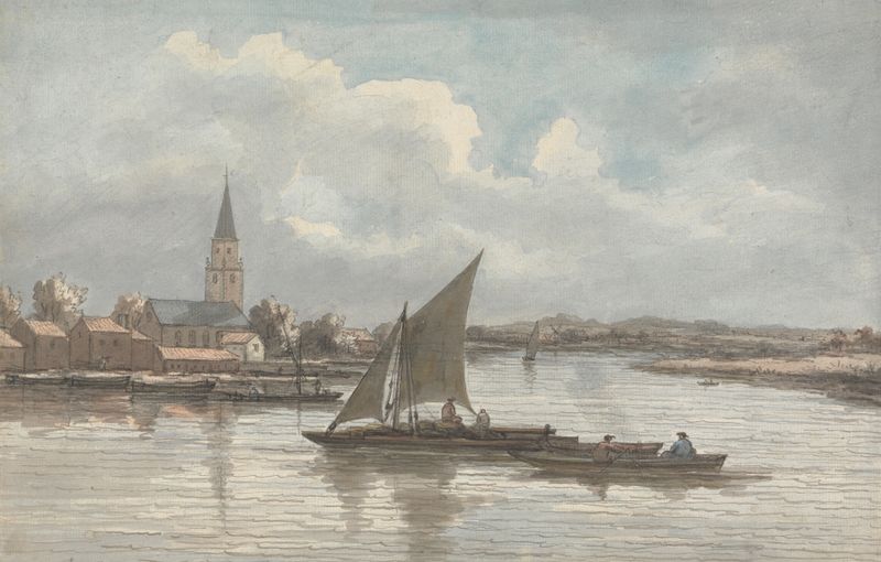 Landscape of the Thames at Batersea by William P. Sherlock, medium unknown
