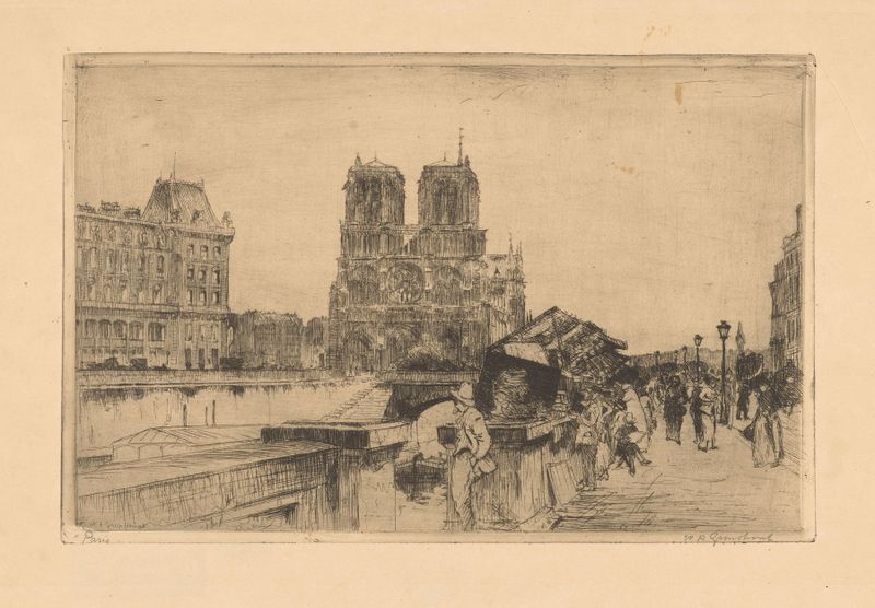 Paisaje de Willem Adrianus Grondhout, Post-Impresionismo