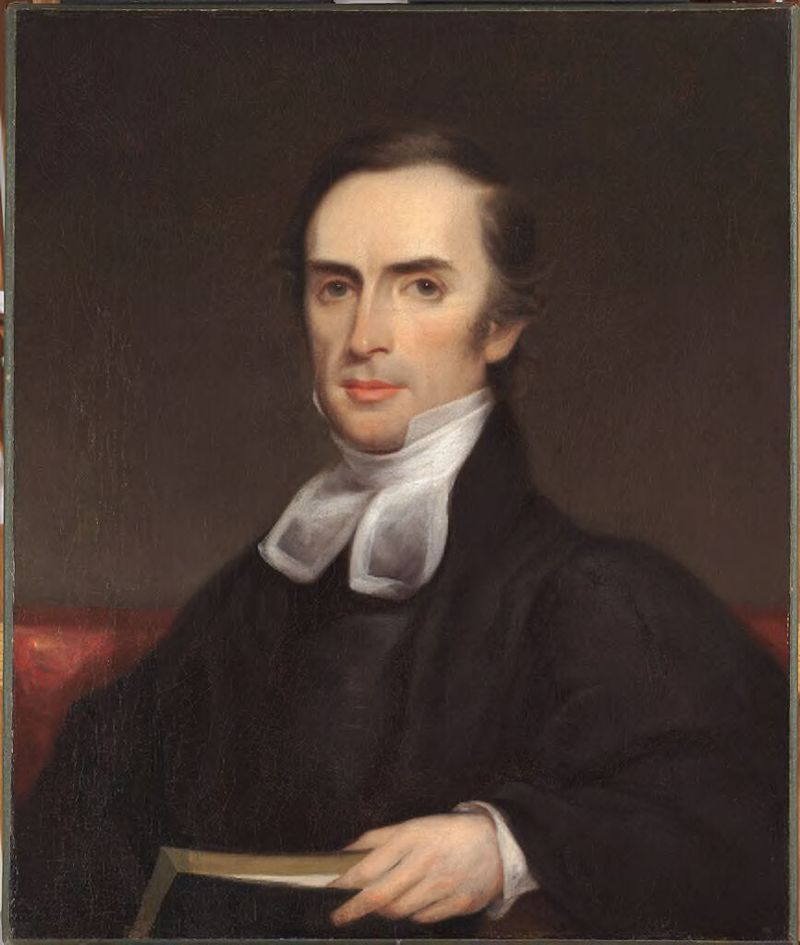Retrato de Francis William Pitt Greenwood, óleo sobre tela de Joshua Henshaw Hayward