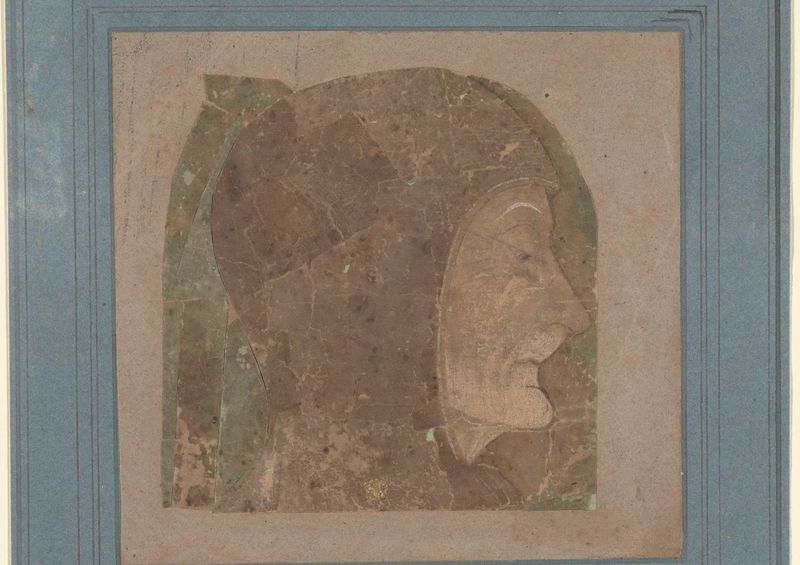 Retrato religioso de um homem idoso em hábito, pintura a óleo, Unknown Artist