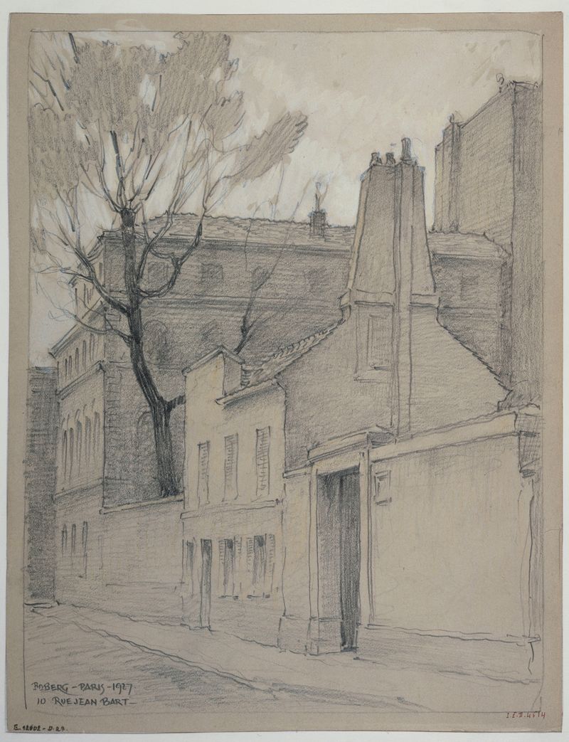 Arquitetura de Ferdinand Boberg, Maison 10 rue Jean Bart, Art Nouveau